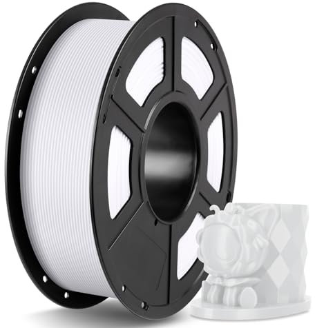 ANYCUBIC PETG Filament Weiß 1KG, 3D Druckmaterialien 1,75mm Filament PETG für Meisten 3D Drucker