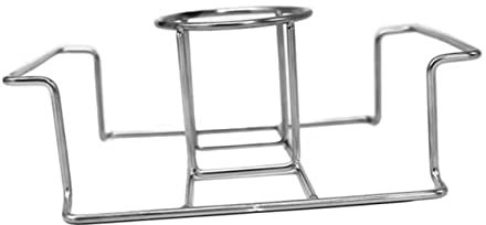 BESPORTBLE Bierdosen Hähnchenhalter Faltbar Edelstahl Tragbarer Hähnchen Grillhalter Brathähnchenrost Für Grill BBQ Camping