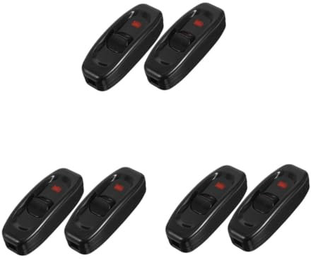 Lurrose 3 Set Pulsante Interruttore Comodino Interruttore Luce Moderno Interruttori Luce In Per Cavo Lampada Cavo In In 2 pezzi*3