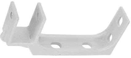 F Fityle Support de Montage de Mur Auvent Rétractable, Pièce de Réparation en Fer, Pièce de Remplacement, Montage Facile pour Auvent/Jardin/Extérieur, Blanc