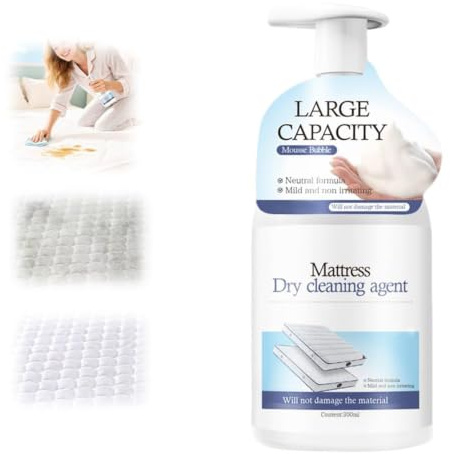 Limpiador de Colchones, Quitamanchas En Aerosol, Potente Limpiador de Manchas Amarillas para Colchones, Quitamanchas Extrafuerte, Elimina Incluso Manchas Antiguas Sin Esfuerzo(1pc)