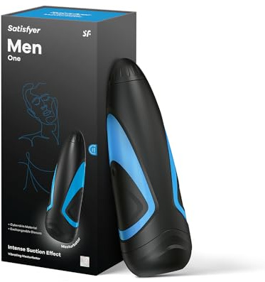 Satisfyer Men Taschenmuschi | Sex Spielzeug für die Männer | Masturbator mit Pump-Funktion | Realistische Vakuumpumpe | Sexspielzeug für den Penis
