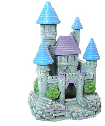 Blue Ribbon 911783 3D-Schloss Aquarium und Aquaristik-Ornament, Large