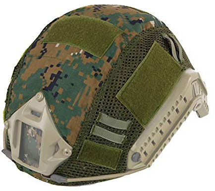 ATAIRSOFT Combat Tactical Airsoft Paintball Helmet Cover for PJ/BJ/MH Type - Without Helmet