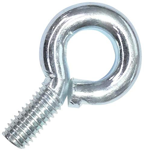 AERZETIX - C47808 - Satz von 20 stück - ringschraube zum einschrauben - ösenschrauben - M5x10 - Ø5x10mm - aus verzinktem stahl - heimwerker - montagewerkzeug eisenwaren