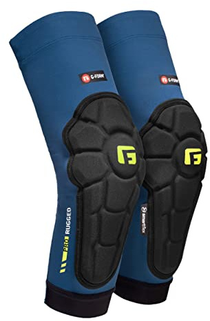 G-Form Pro-Rugged 2 MTB Elbow Guards - Dirt Bike Gear - Elbow Pads - Storm Blue, Adult X-Large