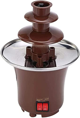 Fuente De Chocolate Eléctrica De 3 Capas, Fuente De Chocolate Que Calienta La Máquina De Fusión De Chocolate para El Hogar, Boda, Fiesta De Cumpleaños