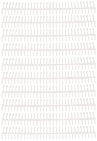 Binder Ringe, 10 Stück Plastik Lose Blatt Binderinge, Lose Blatt Binderücken 30 Löcher 22mm Plastik Binderinge für Notizbuch, Tagebuch, Fotoalbum, Binderücken Kämme(Transparent)