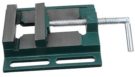 UKCOCO Étau De Perceuse Fonte Pince De Banc Pour Fixation Ajustements Faciles Outil De Précision Pour Fraisage Perçage Vert