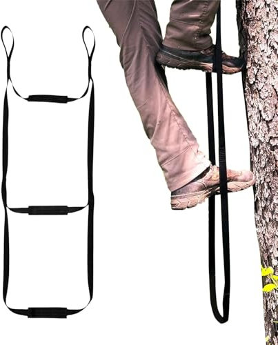 Mxshc Échelle de Corde pour Adultes, échelle de Corde pour Bateau,Échelle de Bateau en Corde Portable | Échelle de Terrain de Jeu multifonctionnelle Pliante, Outil d'équipement de bâtons d'escalade