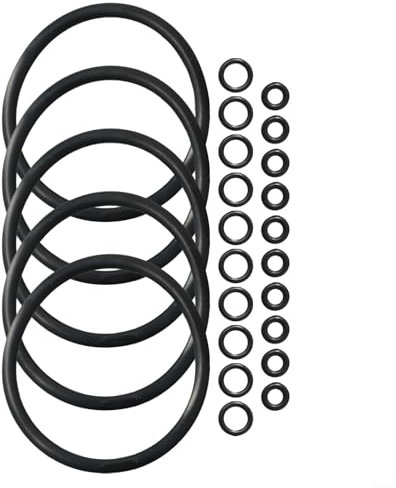 5 Pcs O for RING Beer Gasket Replacement,Silicone Keg Sealing Gaskets Rubber Coupling Gasket Complete Seals Set For Beer Keg