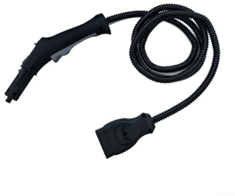 Sandyseptember Tuyau de rechange pour nettoyeur vapeur 2,5 m avec interrupteur à poignée pour Karcher SC5 et modèles SG 4 Series