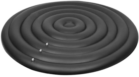 Aufblasbare Abdeckung für Whirlpools, Ø 128/158/180 cm 3 Größen Verstellbarer Thermoabdeckung, Energiesparender Deckel mit Griff, Rund Whirlpools Abdeckung, Whirlpoolzubehör (Ohne Griff)