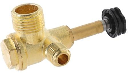 DIYEAH 3pcs Air Compressor Check Valve Way Pneumatic Valve Threaded Pneumatic Accessory Joint Tools