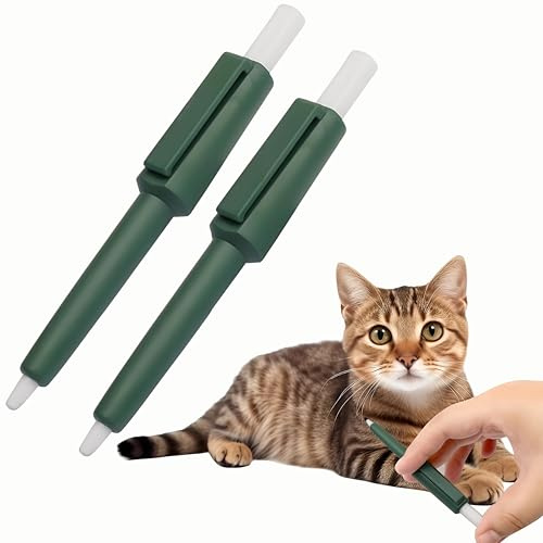 Esshogo Set med 2 fästingslingor, lätthet fästingtång för hundar, katter, hästar, fästinglasso för att ta bort nymfier och vuxna fästingar