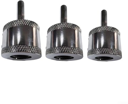 Rohrreiniger für 15 mm, 22 mm, 25 mm Metallrohre mit Sechskantschaft, kompatibel mit elektrischen Bohrmaschinen zum Entfernen von Kupferrohren, Rostentfernung und Entgraten (3 Stück)
