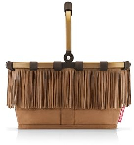 reisenthel carrybag XS western – Stabiler Einkaufskorb mit praktischer Innentasche – Elegantes und wasserabweisendes Design
