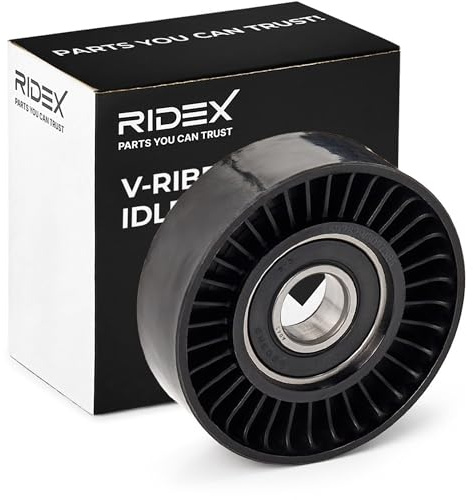 RIDEX 312D0062 Umlenk- / Führungsrolle Keilrippenriemen Kompatibel mit MERCEDES-BENZ A-Klasse W169 A166202061964 1662020219 1662020519