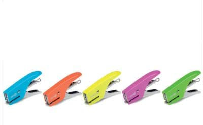 Cucitrice a pinza MINI 8 FLUO punto chiuso - rosa