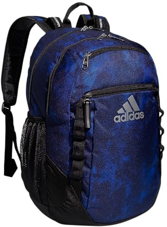 adidas Unisex-Erwachsene Excel 6 Backpack Discontinued Rucksacktasche, Stone Wash Team Royal Blue/Black, Einheitsgröße