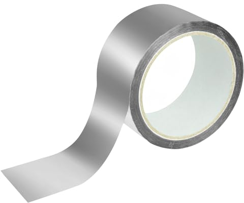 Mi-Heat Alu/PET Fugendichtband 50m lang 5cm breit - zum Verkleben der Übergänge bzw. von Stößen beim Einsatz von Mi-Block Heizfilm-Unterlagen - nicht leitend