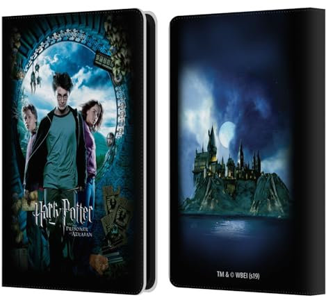 Head Case Designs Offizielle Harry Potter Ron, Harry & Hermione Poster Prisoner of Azkaban IV Leder-Wallet-Hülle Kompatibel mit Kindle Paperwhite 5 (2021)