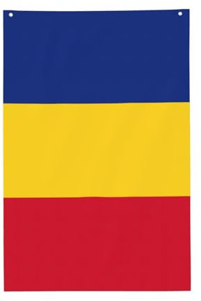 Bandiera Della Romania Stampa Giardino Bandiera Vacanza Stagionale All'aperto Bandiere Per La Decorazione Della Casa Singolo Lato 23 X 35 Pollici