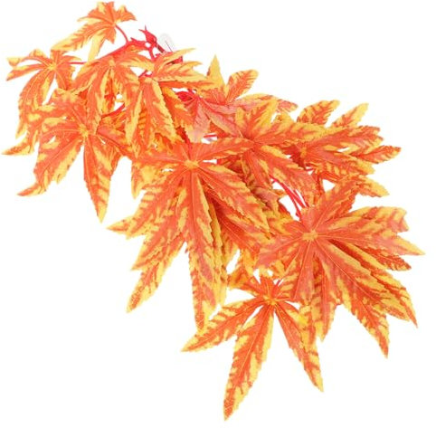 Toddmomy 3pièces Terrarium Suspendu Décoratif Plantes Vines Simulées pour Aquariums Et Terrariums De Reptiles Décoration Naturelle