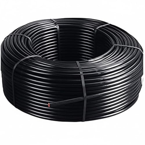 Suinga Tubo di irrigazione a goccia 16 mm | Tubo irrigazione a goccia ogni 75 cm, tubo gocciolante da 400 metri | Kit irrigazione a goccia nero per giardini, terrazze, orti e vasi