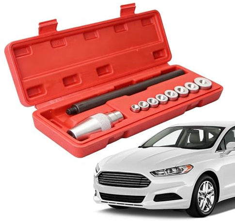 Generico Kit Allineamento Frizione 10 Pezzi - Strumento Installazione Alta Precisione, Dispositivo Centraggio Portatile Auto | per Auto Furgoni Camion Trattori Camper Officina Manutenzione