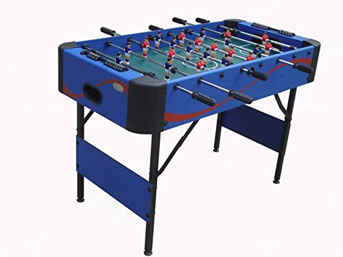 Gamesson 4' Roma II(telescopic, blue) folding table Table Football Table - Blue, M