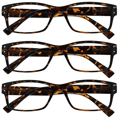 OPULIZE Herren Duo Lesebrille (6er Pack)