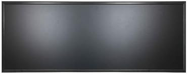 Ardoise murale en bois couleur noir dimensions 166 x 66 cm - Fabrication française