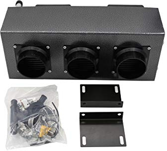 30,000 BTU High Output 24 Volt Auxiliary Heater Quiet Operation Truck Bus Van 3 Speed Fan