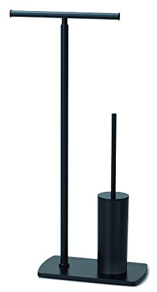Gedy Florida Standsäule, Edelstahl, Schwarz, 15,3x34,3x64,4