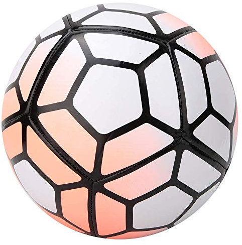 Tyenaza Fußball, Fußballspielball Größe 5 Offizieller Trainingsfußball Fußball für Erwachsene und Jugendliche Futsal