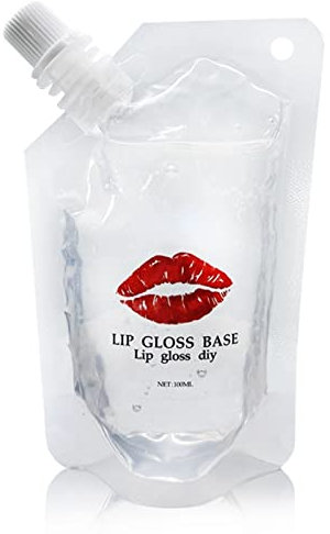 Lipgloss-Basisöl Feuchtigkeitsspendend Feuchtigkeitsspendend DIY-Lippenbalsam Basisgel Öl Kosmetikmaterial 100 Ml Lipgloss-Basis für DIY Handgefertigte Lippenbalsame Lipgloss