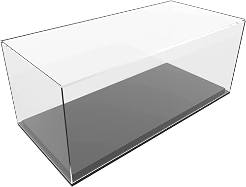 nattmann Vitrine für Automodelle, Zugmodelle, Lokomotivmodelle aus Acrylglas Schaukasten Haube (800x268x168 mm (L/H/T))