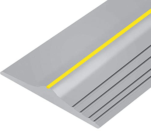 Universelle Garagentordichtungen, Gummi-Wetterabisolierschwellendichtung (Garagentorschwelle, 3 m (grau))