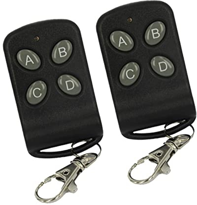 Mando a Distancia Inalámbrico, 2 uds., Impermeable, 12V, Profesional, 433Mhz, Interruptor de Control Remoto para Luces LED para Puerta de Garaje