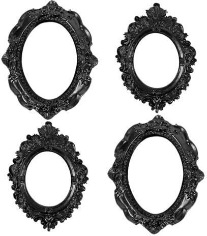 IMIKEYA 4stücke Vintage Harz Bilderrahmen Antiker Fotorahmen Tischrahmen Retro Foto Rahmen Für Wohnzimmer Schlafzimmer Deko Langlebiges Foto Display Rahmen