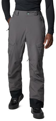 Columbia Herren Powder Stash 2 Hose Skihose, Hai/Schwarz, XXL/R