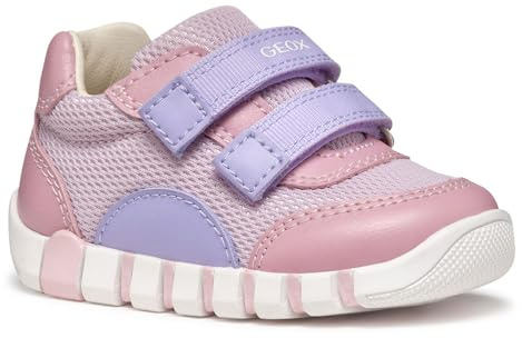 Geox B Lupidoo Girl A, Scarpe Primi Passi Bambine e Ragazze, Rose Lilac, 25 EU