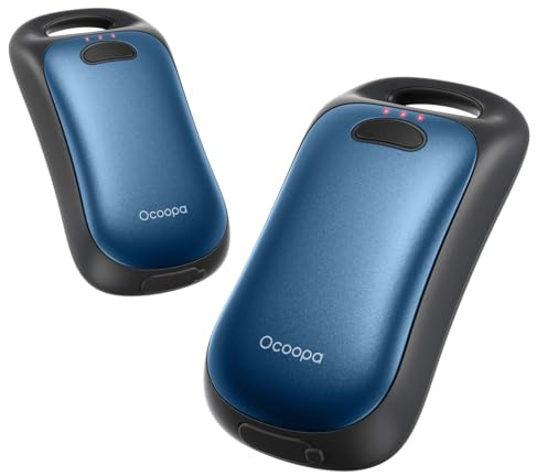 OCOOPA Calentadores de Manos magnéticos Recargables, Paquete de 2, IP45 a Prueba de Agua, Calentador de Manos eléctrico de 6000 mAh, Regalos para Exteriores, Golf, campamentos UT4 Urban