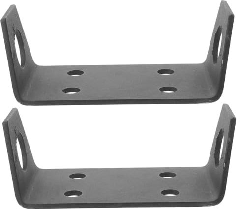 BELLIFFY 2piezas Espaciador Del Gancho Del Remolque Para Atv Soporte De Cabrestante Placa De Montaje Material Resistente Para Off-road y Transporte De Carga