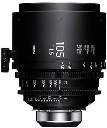 Sigma Cine Lens 105mm T1.5 FF High Speed Prime Objektiv, Canon EF