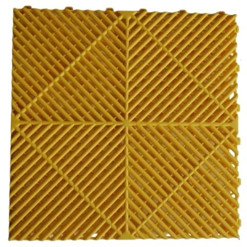 Alfombrillas de plástico con ventilación entrelazadas, baldosas modulares for Suelos Garaje, PVC for Salas exposición, lavaderos Coches y talleres Limpieza(Color-A5)