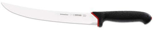 Giesser seit 1776 - Made in Germany - Ausbeinmesser rutschfest PrimeLine, starke Klinge 15 cm, schwarz, scharfes Metzgermesser spülmaschinenfest, rostfrei