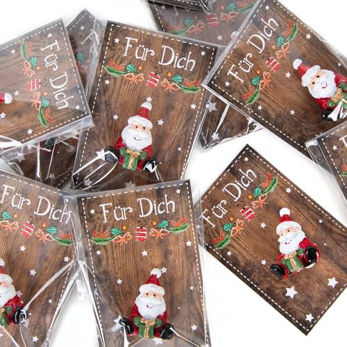 Logbuch-Verlag 10 Weihnachten Geschenk klein mini give-away Mitarbeiter Kinder Kollegen Freunde Santa