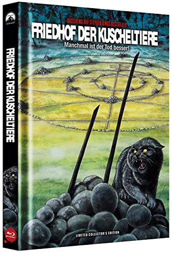 Friedhof der Kuscheltiere - Manchmal ist der Tod besser! - Mediabook - Cover B - Limited Collector's Edition auf 150 Stück - Uncut [Blu-ray]